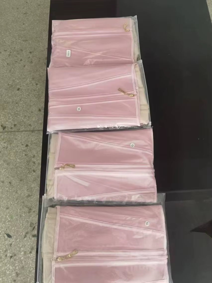 Transform Your Figure with the Adjustable Shoulder Strap Body Shaper - Extreme Compression Pink Waist Trainer