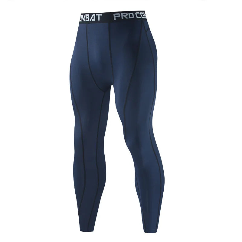 Elevate Your Workout with Our Quick-Dry Compression Running Leggings for Men - Perfect for Gym and Fitness Training!