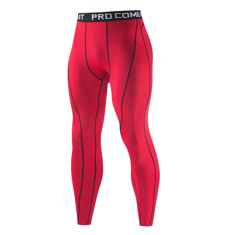 Elevate Your Workout with Our Quick-Dry Compression Running Leggings for Men - Perfect for Gym and Fitness Training!