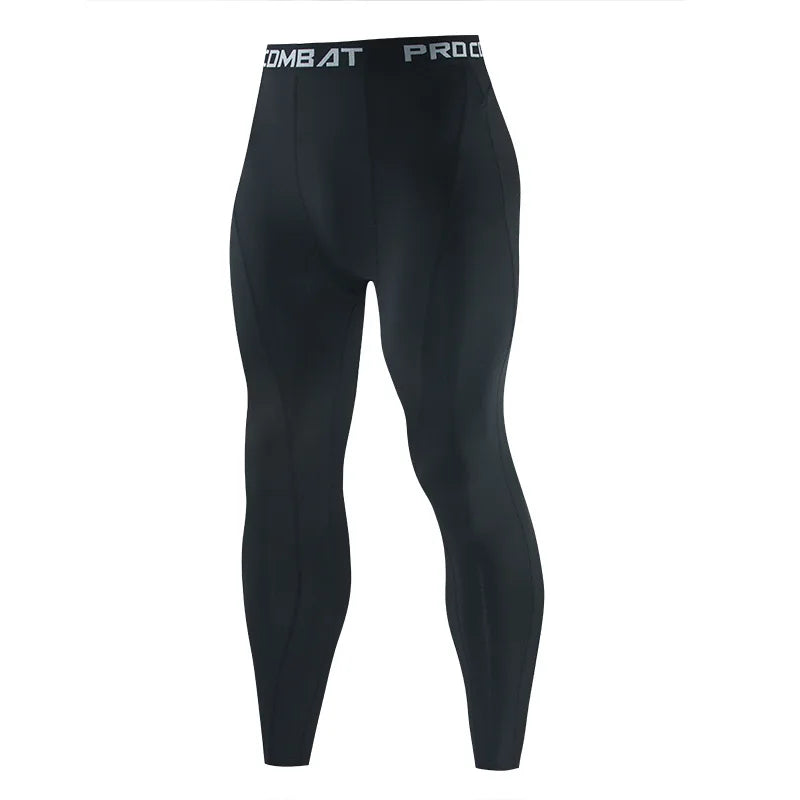 Elevate Your Workout with Our Quick-Dry Compression Running Leggings for Men - Perfect for Gym and Fitness Training!