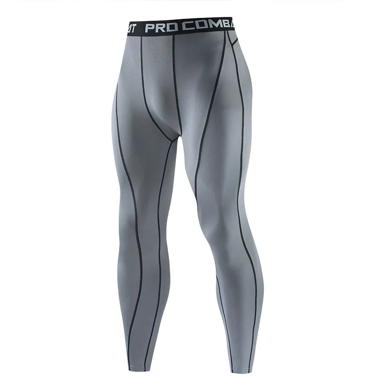 Elevate Your Workout with Our Quick-Dry Compression Running Leggings for Men - Perfect for Gym and Fitness Training!