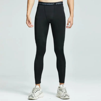 Elevate Your Workout with Our Quick-Dry Compression Running Leggings for Men - Perfect for Gym and Fitness Training!