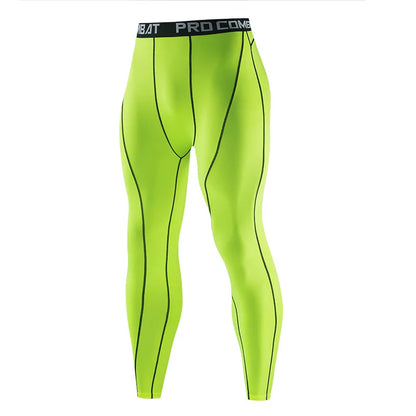 Elevate Your Workout with Our Quick-Dry Compression Running Leggings for Men - Perfect for Gym and Fitness Training!