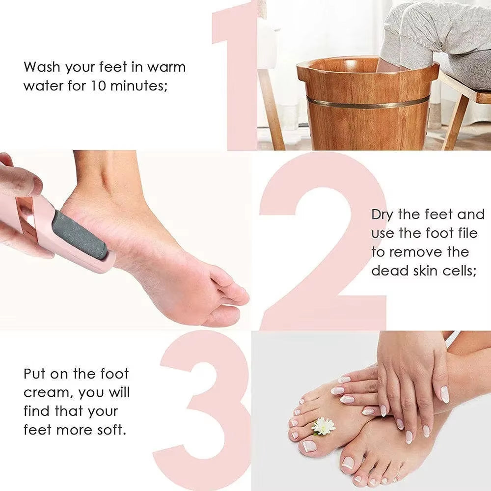 Rechargeable Electric Callus Remover Cordless Women Men Electronic Foot File Removes Dry Coarse Skin...