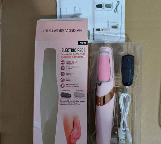 Rechargeable Electric Callus Remover Cordless Women Men Electronic Foot File Removes Dry Coarse Skin...