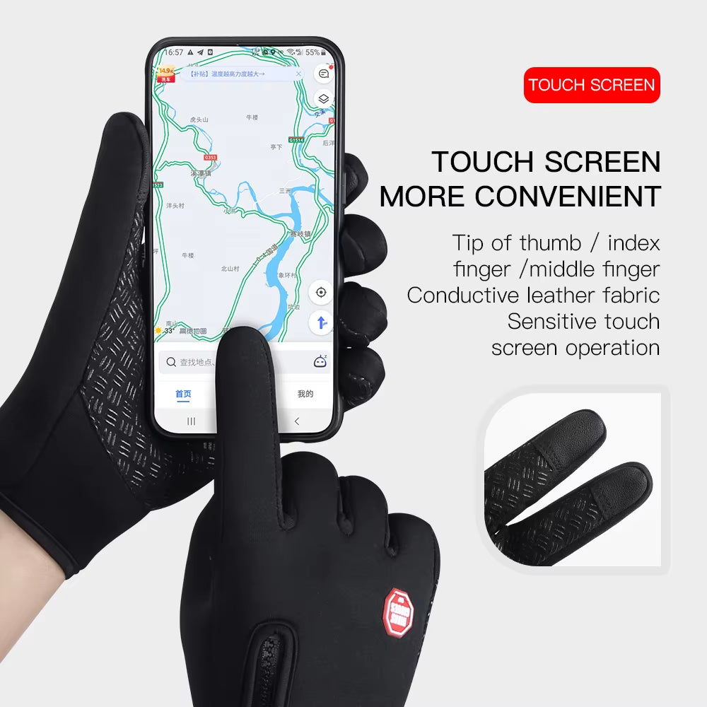 Stay Warm and Connected: Kyncilor Waterproof Touchscreen Cycling Gloves for All Outdoor Adventures