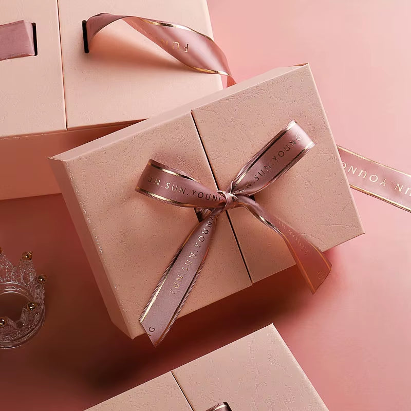 Luxury Small Valentine Lipstick Boxes Packaging Cosmetic Slide Drawer Big Size Magnetic Rigid Box Cu...