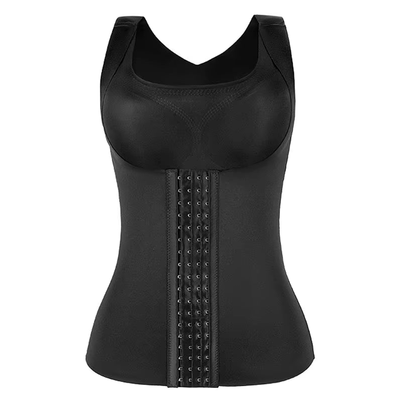 Elevate Your Silhouette: 3-in-1 Push-Up & Shape Breathable Waist Slimming Control Buttoned Bra Shapewear for Women