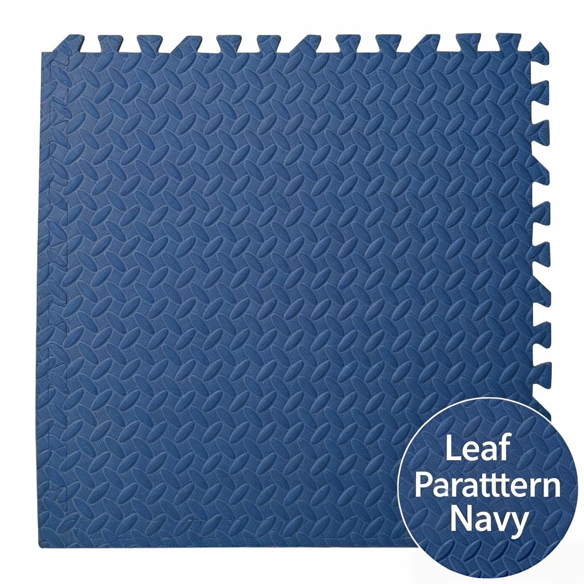 Transform Your Workout Space with Leaf Embossed Interlocking Foam Tiles - 60cm x 30cm EVA Exercise Mats for Judo, Wrestling, and Taekwondo Training!