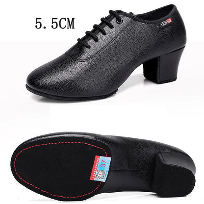 Elevate Your Dance Moves with Stylish Women's Latin Dance Shoes - 5.5cm Heels for Salsa, Jazz & Ballroom - Unmatched Comfort with Soft Sole