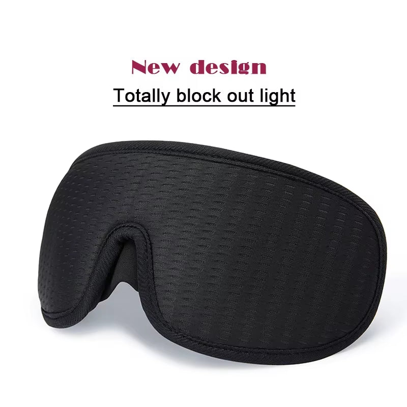 Experience Ultimate Comfort with the WANSHE 3D Silk Eye Mask - Perfect for Restful Sleep Anywhere!